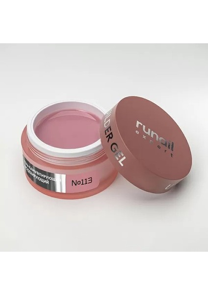 Expert Protez Tırnak Jeli Uv Gel Nude Şeftali Pembe 50gr 113