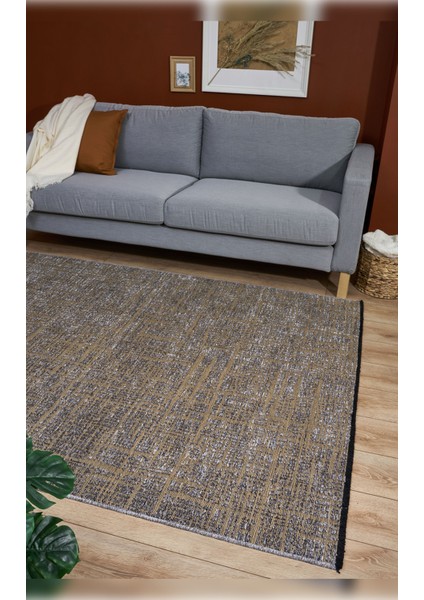 Halı Gloria 4013 Gri Antibakteriyel Yıkanabilir Kaliteli Modern Şık Kilim