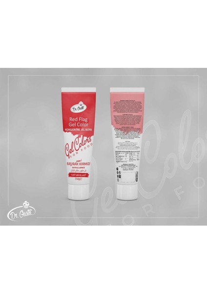 Jel Boya (Tüp) 250gr Bayrak Kırmızı