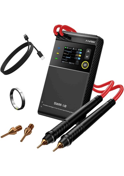 Swm-10 Taşınabilir Akıllı Renkli Ekran Nokta Pil Punta Makinesi