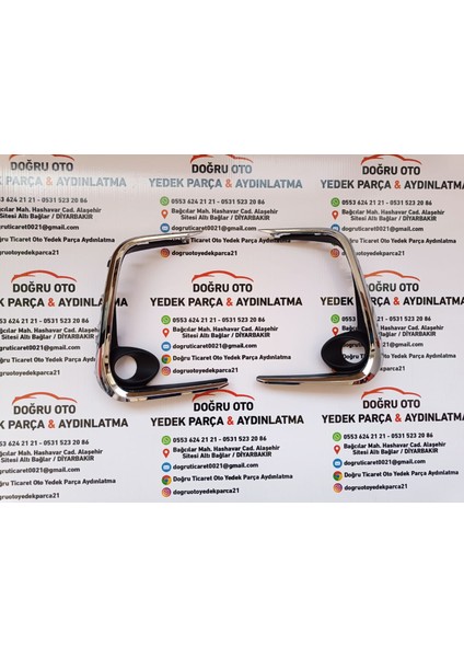 Toyota Corolla Sis Yuvası Için Krom Kapak - Çerçeve 2019-2024 Model Uyumlu fiyatları