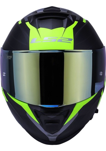 Storm 2 Nerve Neon Sarı Kapalı Motosiklet Kaskı Gold Camlı fırsatları