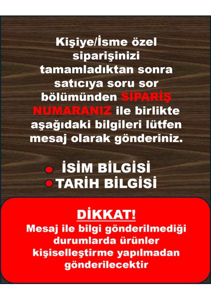 Paslanmaz Çelik Bıçak (Lazoğlu) Kişiye/isme Özel Kırmızı Siyah Sap Sap 13CM ÇELIK14CM