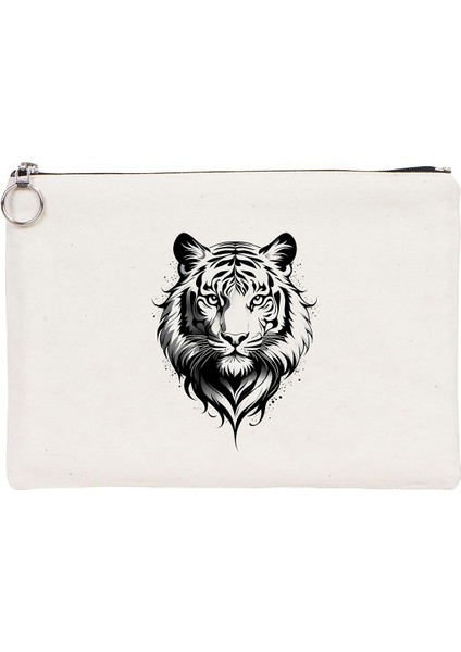 Tattoo Tablet/portföy Çanta - Astarlı 30X21 cm Beyaz