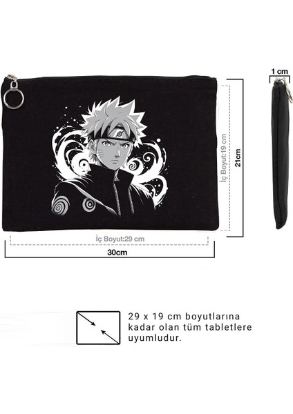 Tattoo Tablet/portföy Çanta - Astarlı 30X21 cm Siyah modelleri