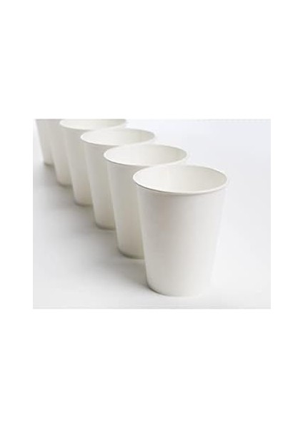 7 Oz Karton Bardak 300 Adet Beyaz