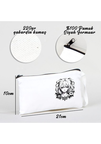 Tattoo Bez Kalemlik Çanta 21X10 cm Beyaz fiyatları