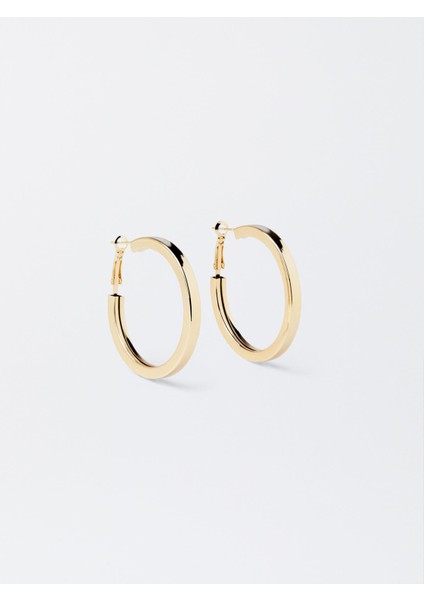 Basic Orta Boy Halka Küpe