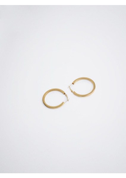 Basic Orta Boy Halka Küpe indirimleri