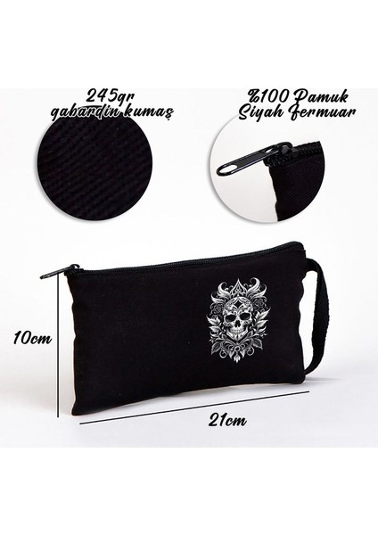 Tattoo Bez Kalemlik Çanta 21X10 cm Siyah fiyatları