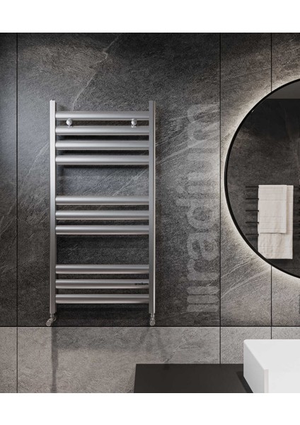 Alüminyum Havlupan 500X100 - Eloksal Gri