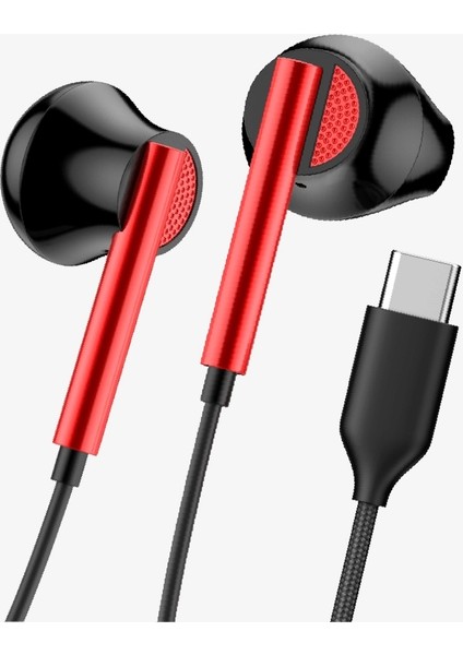 H65 Mikrofonlu Yüksek Baslı Kulak Içi Kablolu Kulaklık