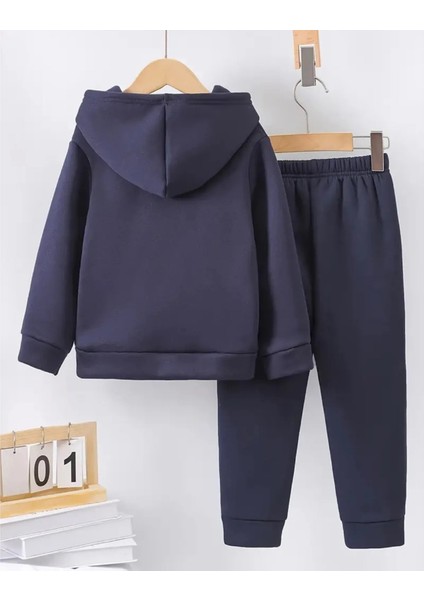 Kışlık Kız Erkek Çocuk Eşofman Takımı 5 6 7 8 9 10 11 12 Yaş Unisex Örümcekadam fiyatları