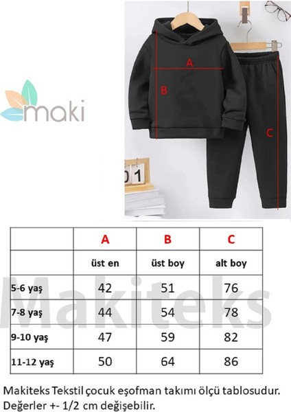 Kışlık Kız Erkek Çocuk Eşofman Takımı 5 6 7 8 9 10 11 12 Yaş Unisex Örümcekadam