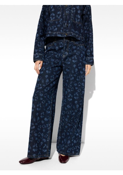 Onlıne Özel - Desenli Denim Pantolon modelleri
