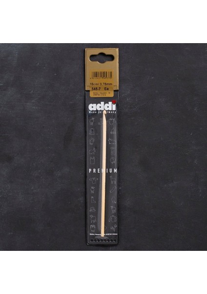 Bambus 3,75mm 15cm Bambu Yün Tığ - 545-7