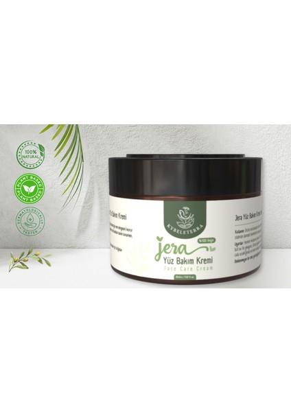 Zeytin Polifenüllü Jera Serisi Yüz Nemlendirme Kremi