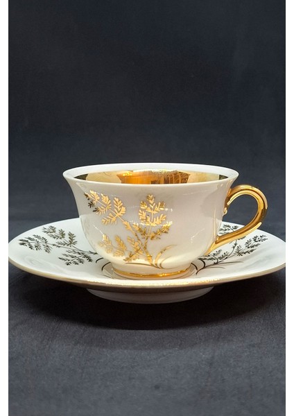 Kerafina Porzellan Türk Kahve Boyu Vintage Kahve Fincanı 2 Parça 90 ml indirimleri