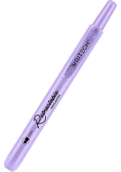 Lila Basmalı Fosforlu Kalem W-805S