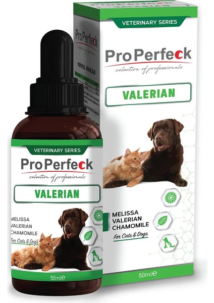 Pro Perfeck Kedi ve Köpek Valerıan Damla 50 ml