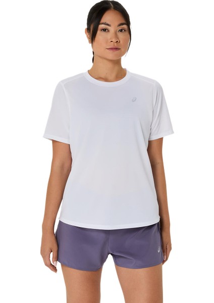 Asics Core Ss Top Kadın Beyaz Kısa Kollu Tshirt 2012D170-100