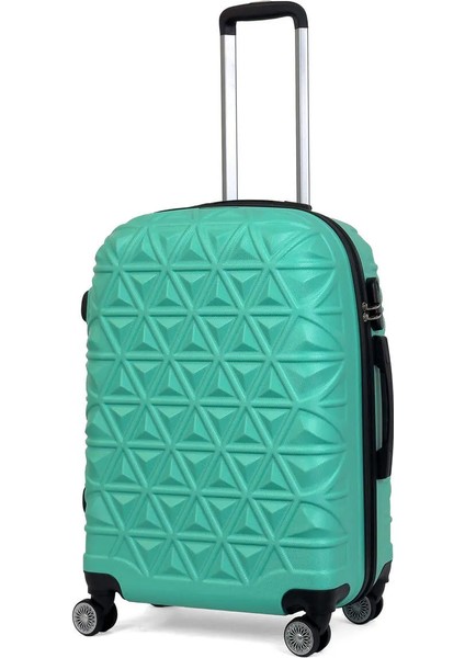 Piramit Desen Abs Seyahat Valizi, Canyon Serisi, Orta Boy