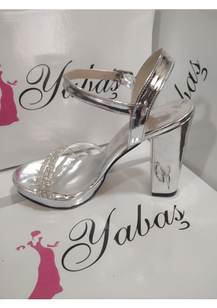 Kadıngümüş Aynaüçtaş 20 Mn Platformluyüksek Kalıntopuklu Abiye Sandalet Terlik fiyatları