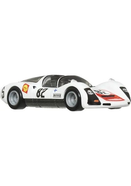 Team Transport 2024 Mix 2-66 Porsche 906 Carrera 6 HRV47 1:64 Ölçek modelleri