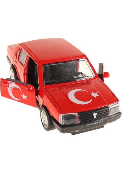 Metal Çek Bırak Kapıları Açılan Şahin Araba 1:36 Ölçek Diecast Model modelleri