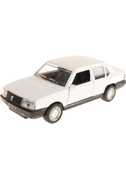 Metal Çek Bırak Kapıları Açılan Şahin Araba 1:36 Ölçek Diecast Model