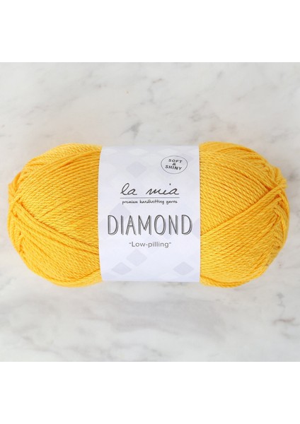 Diamond Hardal Sarısı El Örgü ipi - L003 - 33722