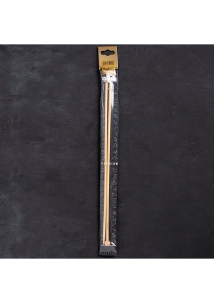 Bambus 5mm 35cm Bambu Örgü Şişi - 500-7