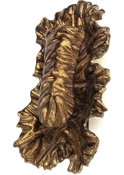 Antik Gold Yaprak Aplik 18 x 35 x 12 cm