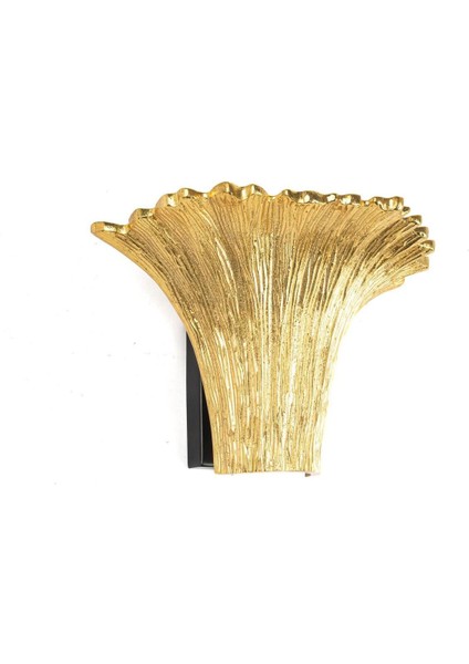Gold Zambak Aplik 26 x 18 x 18 cm