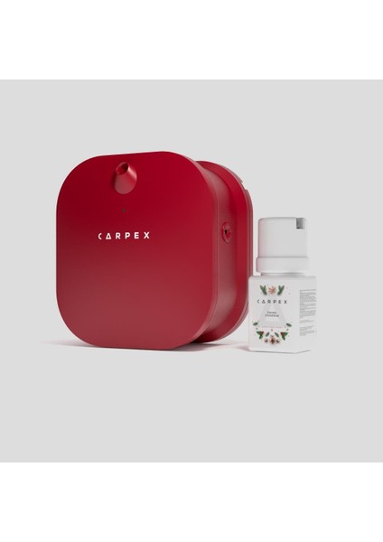 Micro Koku Makinesi Kırmızı +Snowy Christmas 50 ml Koku Hediyeli