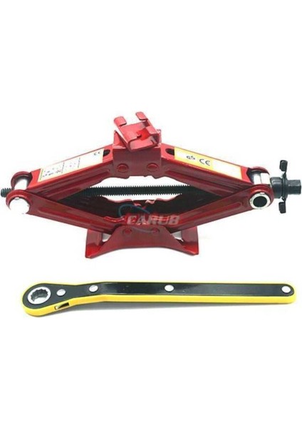 1,5 Ton Cırcırlı Kriko Renault İçin, Akardıon Tip, Güçlü ve Dayanıklı