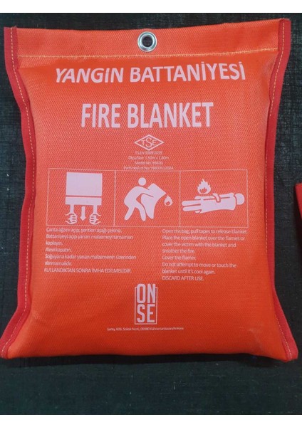 150*180 cm Yangın Battaniyesi
