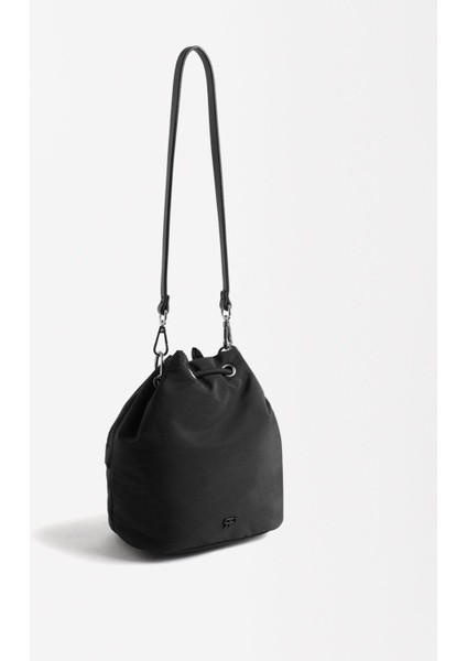 Teknik Kumaş Bucket Çanta