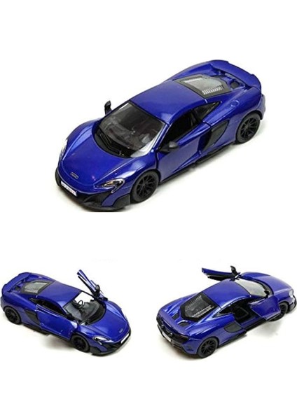 Mclaren 675 Lt Diecast Metal Model Araba 1:36 Ölçek Lisanslı Ürün