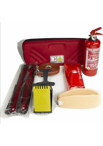 Güvenli ve dayanıklı trafik seti çantası, 4 yıl etiketli, 1 Kg tüplü, onaylı kullanım