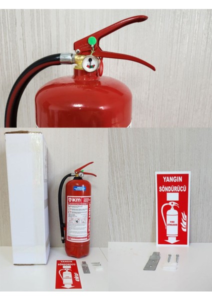 Ikm 6 kg Kuru Tozlu Yangın Tüpü / Ruhsata Uygun fiyatları