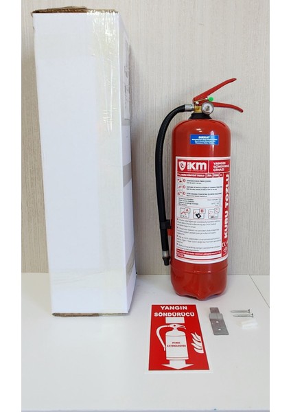 Ikm 6 kg Kuru Tozlu Yangın Tüpü / Ruhsata Uygun modelleri