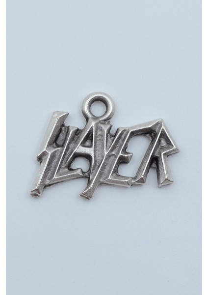 Slayer Kolye Ucu - Antik Gümüş Kaplama - Kod:291