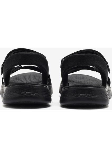Go Walk Flex Sandal - Illuminate Kadın Siyah Sandalet 141481 Bbk indirimleri