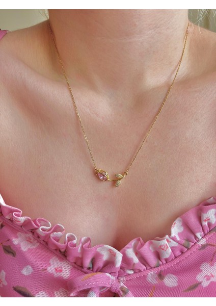 Tulip Kolye | 316L Çelik