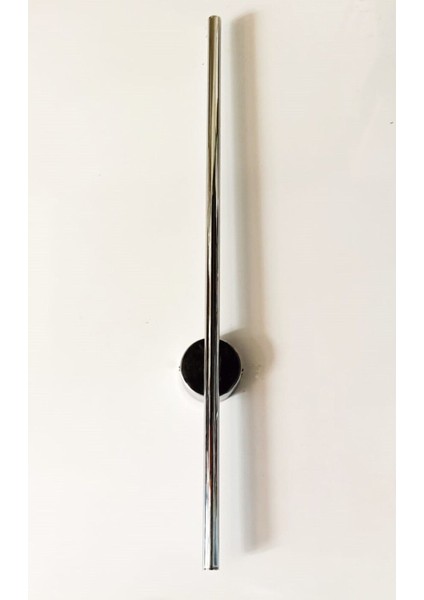 75 cm Krom Kasa Sarı Işık Elektrikli Anahtarlı Çubuk-Stick-Tablo-Koridor-Yatak Başı Aplik - Bir Ade