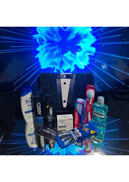 Damat Nişan Çeyiz Bohçası , Erkek Bakım ve Tıraş Seti