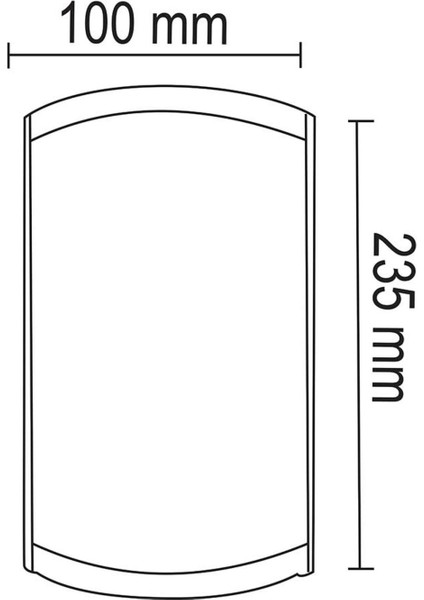 FL-1767 20W 3200K Günışığı Bahçe Armatürü Aplik fırsatları