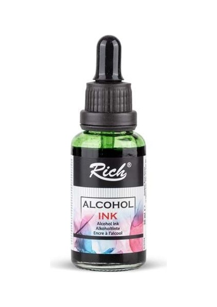 Alcohol Ink Alkol Bazlı Mürekkep 30 Ml. Koyu Yeşil