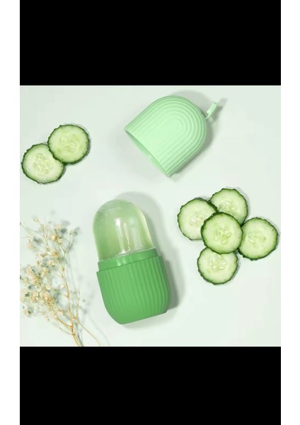 2 'li Set Banyo Duş Kesesi Peeling Eldiveni Floş İpek- Buz Küpü Yüz Masaj Aleti indirimleri